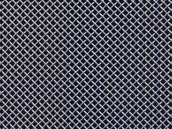 Abstract black metallic mesh texture for background. Industrial backdrop. The speaker of a musical column. Close up.